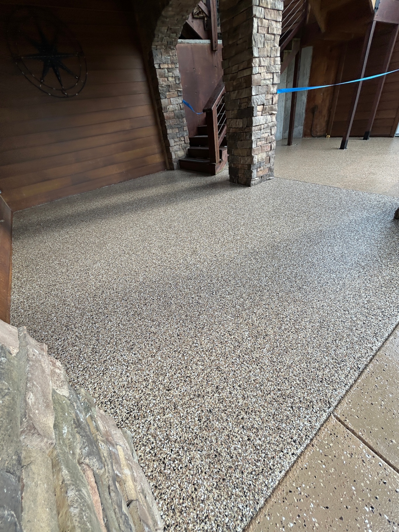 Rustic Flake Patio